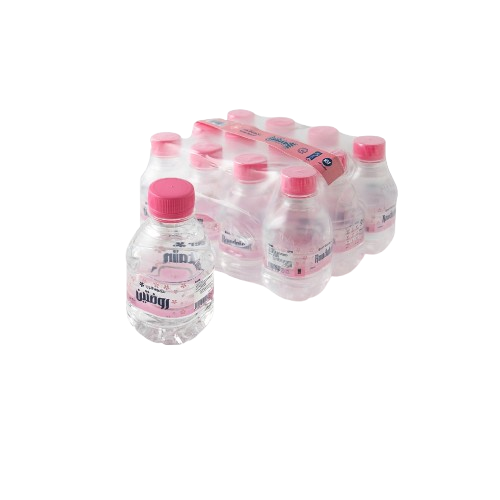 مياه شرب بنكهة الوردروضتين 200 مل 12 حبة